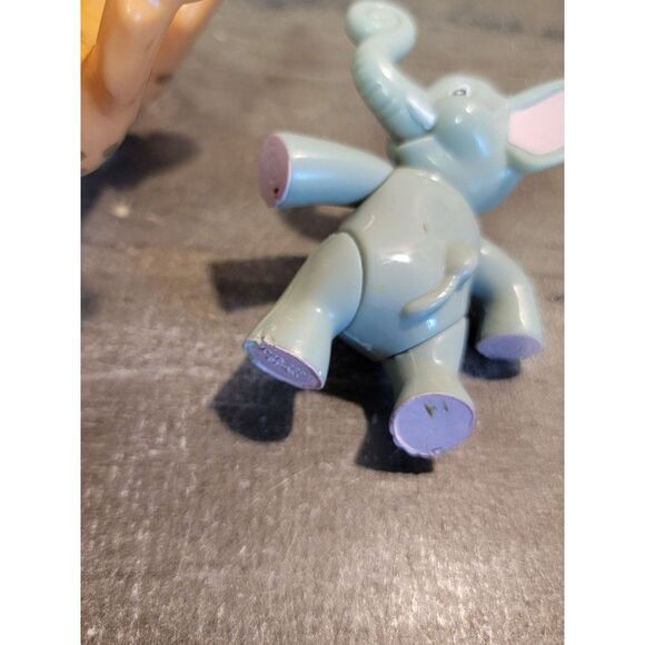 Rainforest Cafe 2000 cheetah elephant Safari set toy figure - Picture 5 of 6